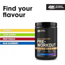 Предтренировочный комплекс Optimum Nutrition Pre Workout 420g (Blue respberry) EU  Optimum Nutrition