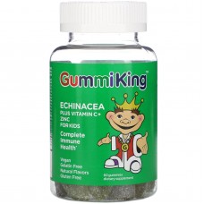 Эхинацея с витамином С и цинком, Для детей, GummiKing, 60 жевательных таблеток