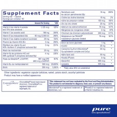 Мультивитамины и минералы Pure Encapsulations (O.N.E Multivitamin) 1 в день 60 капсул