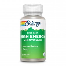 Мультивітаміни для енергії, Once Daily High Energy Multi - 60 veg caps Solaray