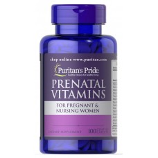 Пренатальные витамины, Prenatal Vitamins, Puritan's Pride, 100 таблеток