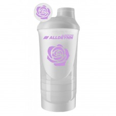 ALLDEYNN shaker - 600+350ml White Allnutrition