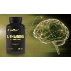 L-теанин и L-тирозин IronFlex L-Theanine + Tyrosine 90 caps  IronFlex