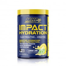 Электролиты с креатином MHP Impact Hydration Electrolytes + Creatine 443 г, Lemon Lime MHP