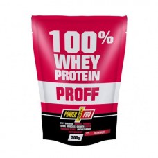 Сывороточный протеин Power Pro 100% Whey Protein Proff 500 г, Клубника