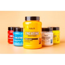 Креатин Моногидрат (Creatine Monohydrate) Evolite Nutrition в порошке, 500 г, Клубника