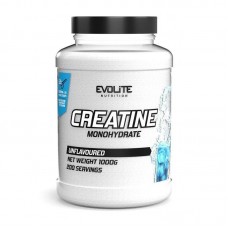 Креатин Моногідрат (Creatine Monohydrate) Evolite Nutrition у порошку, 1000 г, Неароматизований