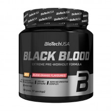 Передтренувальний комплекс BioTech (Black Blood NOX+), 330 г, Чорно-лаймовий