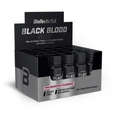 Передтренувальний комплекс BioTech (Black Blood Shot), 20*60 мл, Лимонад