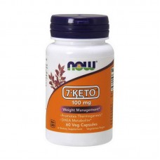 7-Кето NOW (7-KETO) 100 мг, 60 веган капсул