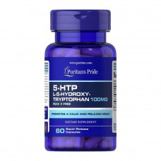 5-HTP (5-гидрокситриптофан) 100 мг, Puritan's Pride, 60 капсул