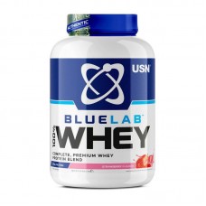 Сироватковий протеїн USN Blue Lab 100% Whey Premium Protein 2000 г, Полуниця