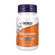 Глутатіон (Glutathione) 250 мг, Now Foods, 60 веган капсул