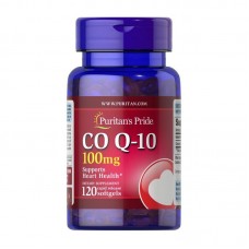 Коензим Q-10 (Q-SORB Co Q-10) 100 мг, Puritan's Pride, 120 мягких капсул
