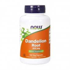 Корінь кульбаби (Dandelion Root) 500 мг, Now Foods, 100 веган капсул