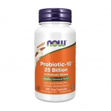 Пробіотик (Probiotic-10 25 Billion), Now Foods, 100 веган капсул
