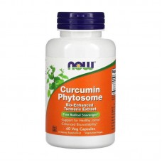 Фітосома куркуміну (Curcumin phytosome), Now Foods, 60 веган капсул