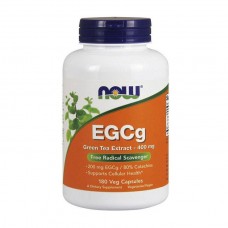 Экстракт зеленого чая (Green Tea Extract EGCg) 400 мг, Now Foods, 180 веган капсул