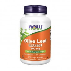 Экстракт листьев оливы (Olive Leaf Extract) 500 мг, Now Foods, 120 веган капсул