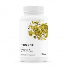 Витамин К (Vitamin K), Thorne Research, 60 капсул