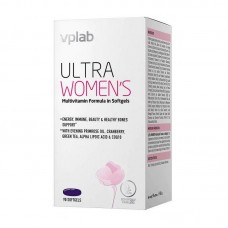 Вітаміни та мінерали для жінок (Ultra Women's), VP Lab, 90 м'яких капсул