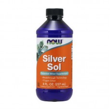 Колоїдне срібло (Silver Sol) 50 мкг, Now Foods, 237 мл