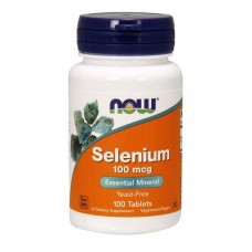 Селен (Selenium) 100 мкг, Now Foods, 100 табл