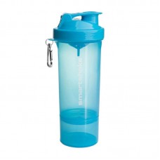 Шейкер SmartShake Slim NEON Blue, 500 мл, Синій