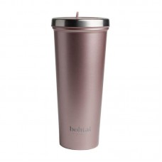 Пляшка склянка для води Bohtal Insulated Tumbler Rose Gold, 750 мл