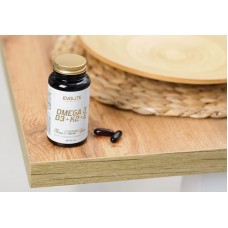 Омега 3 + Витамины К2 и Д3 (Omega 3+D3+K2MK7+E), Evolite Nutrition, 60 капсул