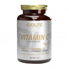 Вітамін Ц (Vitamin C) 500 мг, Evolite Nutrition, 180 капсул