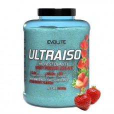 Сывороточный протеин изолят Evolite Nutrition Ultra Iso 2000 г, Клубника