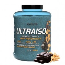 Сывороточный протеин изолят Evolite Nutrition Ultra Iso 2000 г, Шоколадный арахис