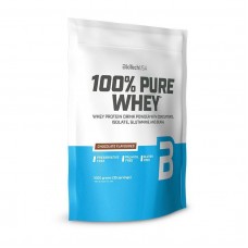 Сироватковий протеїн концентрат BioTech 100% Pure Whey 1000 г, Банан