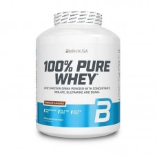 Сироватковий протеїн концентрат BioTech 100% Pure Whey 2270 г, Шоколадно-арахісова олія