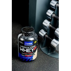 Сывороточный протеин концентрат USN Hardcore Whey 2000 г, Шоколад