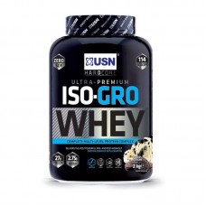 Сироватковий протеїн концентрат USN Iso-Gro Whey 2000 г, Печиво та крем