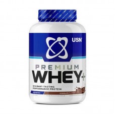 Сироватковий протеїн концентрат USN Whey+ Premium Protein 2000 г, Шоколад