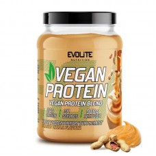 Растительный протеин Evolite Nutrition Vegan Protein 900 г, Арахисовый крем
