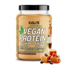 Растительный протеин Evolite Nutrition Vegan Protein 900 г, Карамельное макиато
