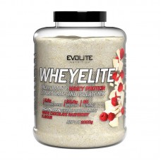 Сывороточный протеин Evolite Nutrition Whey Elite 2000 г, Малина из белого шоколада.
