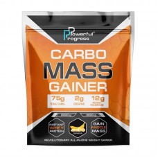 Карбо углеводы Powerful Progress Carbo Mass Gainer 2000 г, Шоколад
