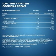 100 % Whey Protein 900g (Cookie's & Cream)  IronMaxx