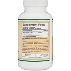 Триметилгліцин Double Wood TMG Trimethylglycine 1000 mg (на 2 капсули), 180capsules