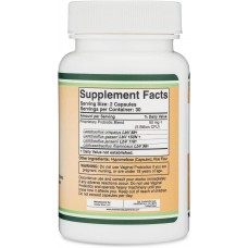 Вагінальний пробіотик для жінок Double Wood Vaginal Probiotic (5 Billion CFU на 2 капсули), 60capsules