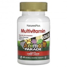 Мультивитамины для детей Nature's Plus Animal Parade Gold Children's Chewable Multivitamin Supplement 60 Nature's Plus