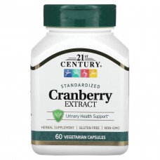 Cranberry Extract, Standardized, 60 Vegetarian Capsules 21st Century
