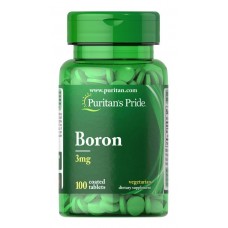 Бор Puritan's Pride Boron Chelated 3mg 100 tablets Puritan's Pride