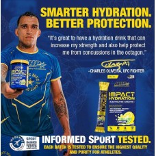 Креатин с электролитами MHP Impact Hydration, Electrolytes + Creatine 14 Stick Packs 14.76 g (Lemon Lime)  MHP