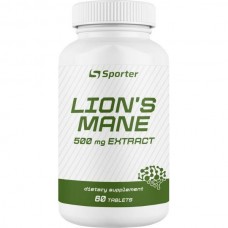 Екстракт левової гриви Sporter Lion's Mane 60 tabs Sporter